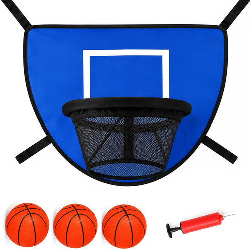 Trampoline basketball hoop - trampoline, set