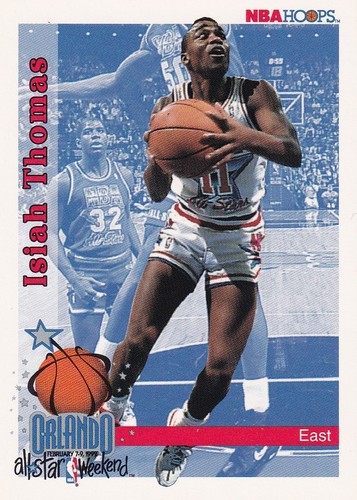 1992 nba hoops 303 - hoops, isiah