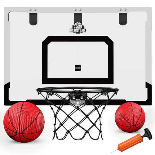 Basketball hoop indoor over - hoop,