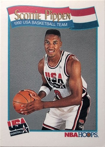 Scottie pippen 582 - 1991, hoops