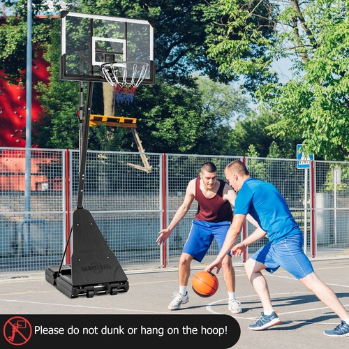 Basketball hoop system - basketball, with