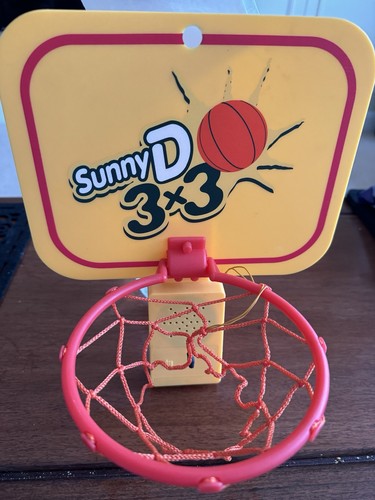 Vintage mini basketball - basketball, hoop