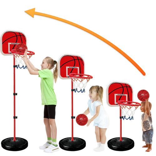 Basketball set adjustable - set,