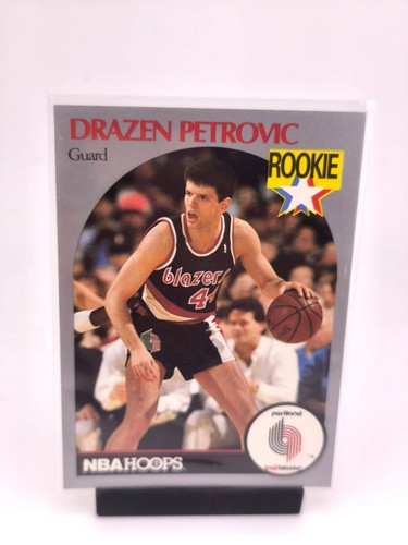Drazen petrovic rookie card - petrovic,