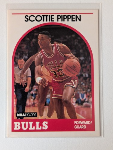 Scottie pippen 244 1989 hoops - scottie, #244