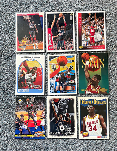 Upper deck nba hoops - upper, 9-card