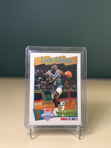 1991 nba hoops - larry, johnson